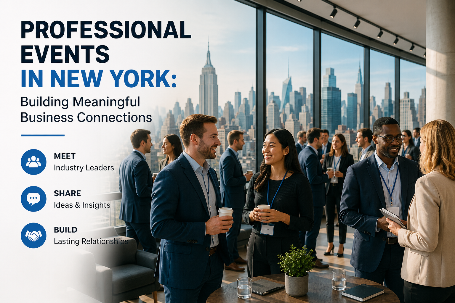 How Professional Events Create Meaningful Business Connections in New York