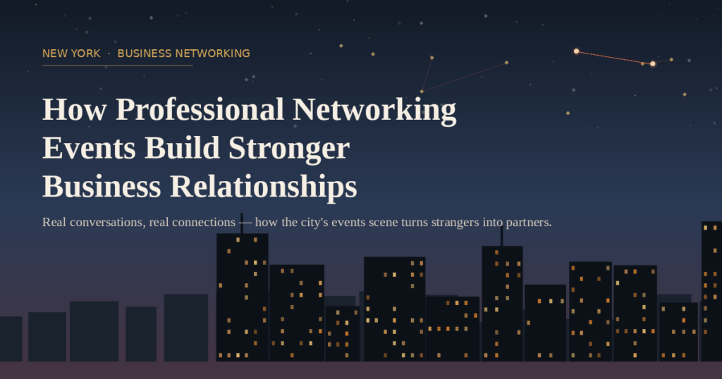 professional networking events