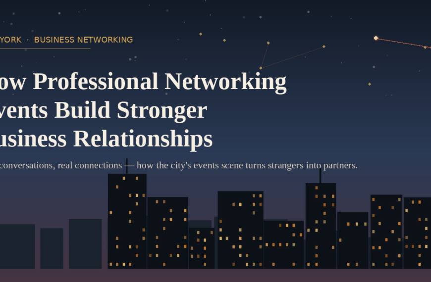 professional networking events